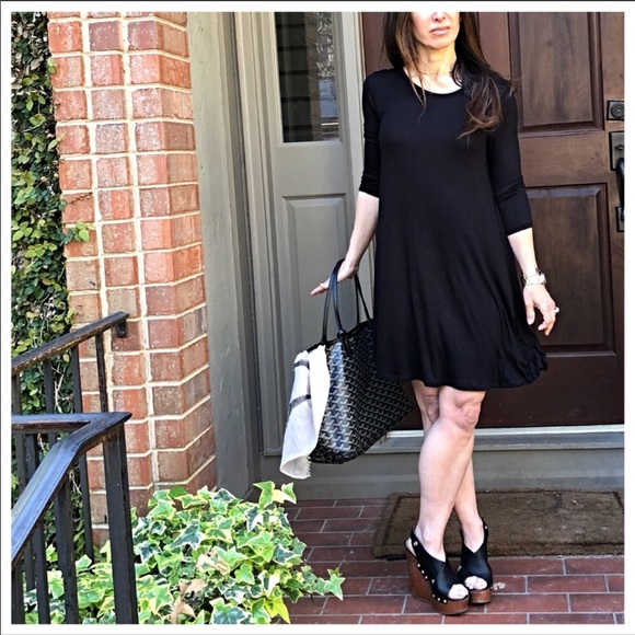 ✨LAST ONE✨Black swing dress - Picture 4 of 8